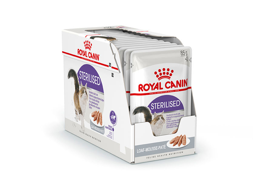 Консервы Royal Canin Sterilised (паштет) для кошек и котят